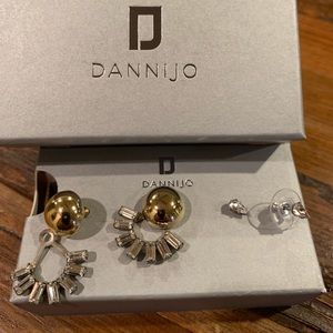 Danniju Ear Jackets with 2 stud sets